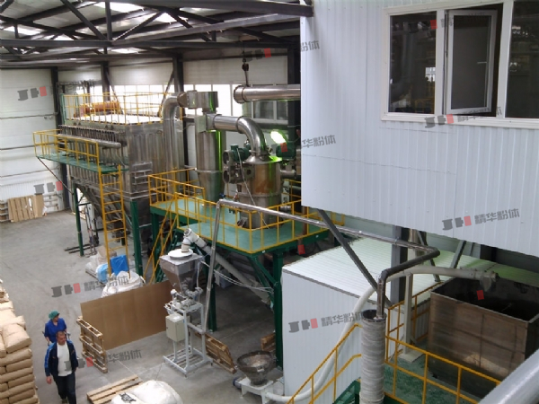 豌豆超微粉碎分級(jí)機(jī)系統(tǒng)--俄羅斯