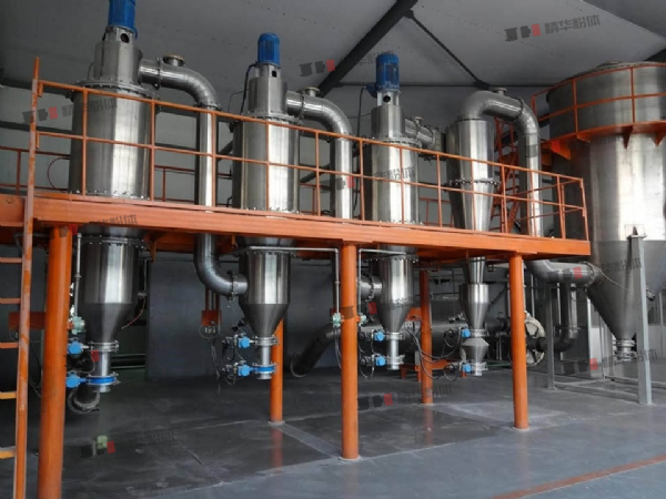 球型霧化鋁粉氮氣保護氣流分級機--河南某公司