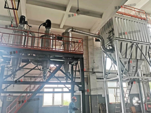 電解銅粉氣流分級機-浙江某金屬公司