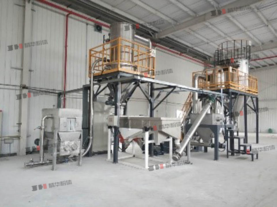 蜂窩狀催化劑超微粉碎機--大唐某公司