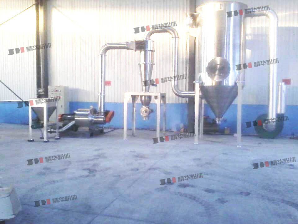 陶瓷超微沖擊磨--江陰某公司