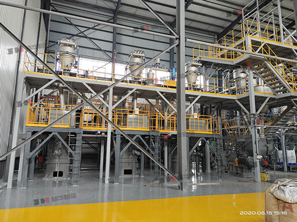 石油焦立式?jīng)_擊磨--湖南某生產(chǎn)現(xiàn)場(chǎng)